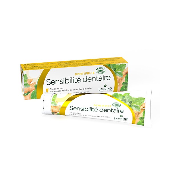 Lehning dentifrice Sensibilité dentaire Bio