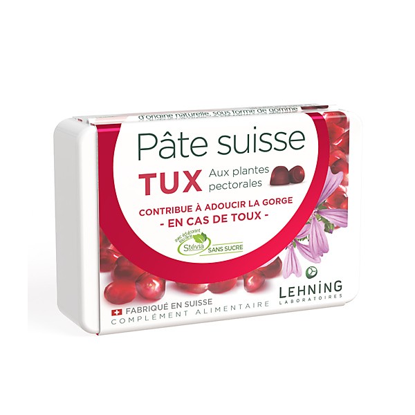 Lehning Pâte suisse Tux gommes sans sucre