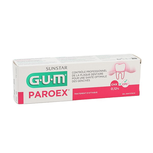 Paroex gel dentifrice anti-plaque