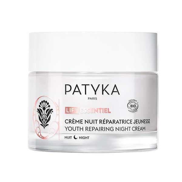 Patyka crème nuit réparatrice jeunesse bio