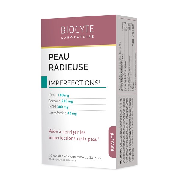 Biocyte Peau radieuse gélules