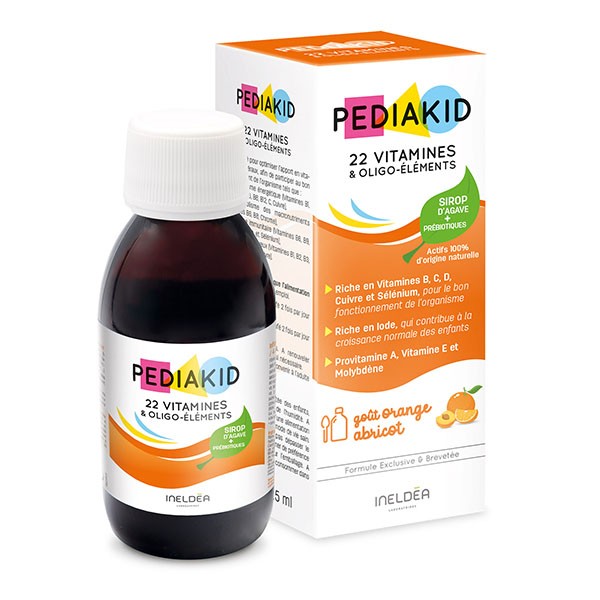 Pediakid 22 vitamines et oligoéléments sirop