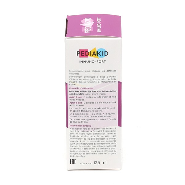 French Version] Pediakid Immuno Fort - To Strengthen All Defenses