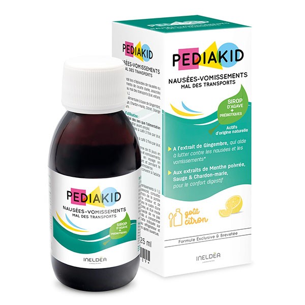 Pediakid nausées-vomissements mal des transports sirop