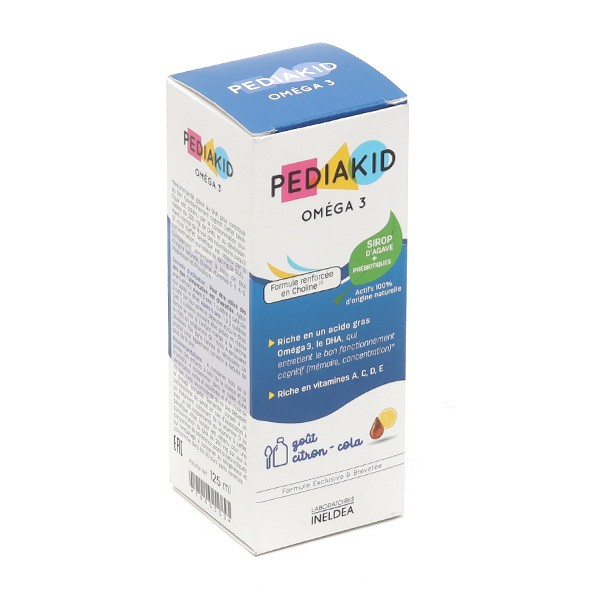 PEDIAKID® Gommes Oméga 3 - Croissance et développement des enfants.