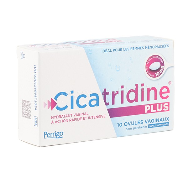 Cicatridine Plus ovule Sécheresse intime