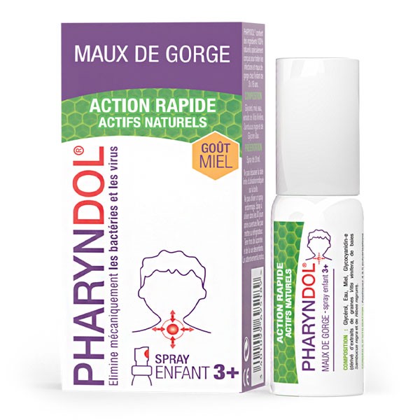 Pharyndol spray buccal enfant