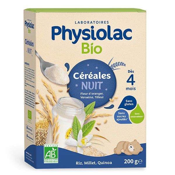 Physiolac Bio Céréales Nuit