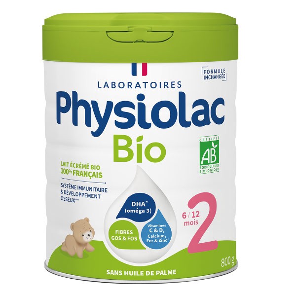 Physiolac Bio lait 2e âge