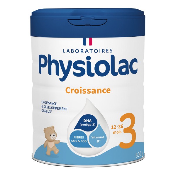 Physiolac Croissance lait 3ème âge