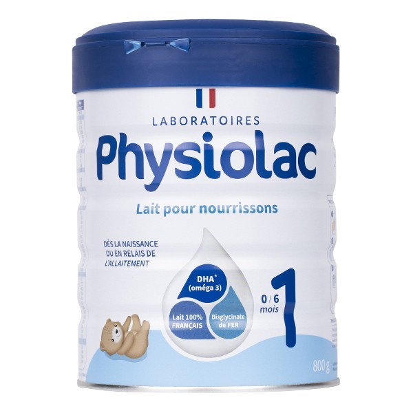 Physiolac lait 1er âge