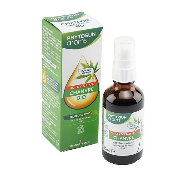 Phytosun Arôms huile végétale Chanvre Bio