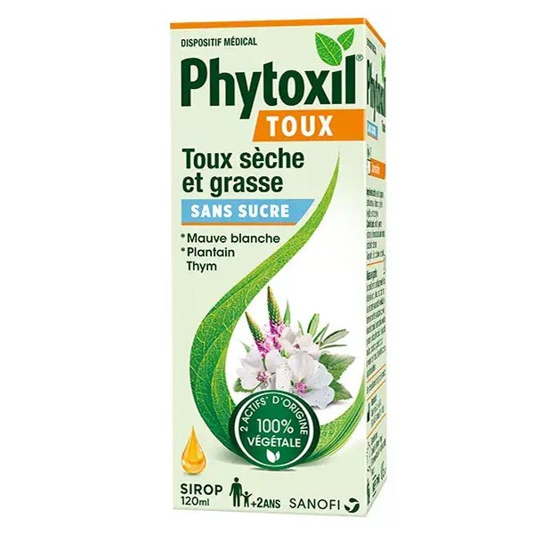 Phytoxil toux sirop sans sucre