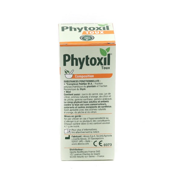 Phytoxil Sirop Toux sèches et grasses 133ml - Easypara