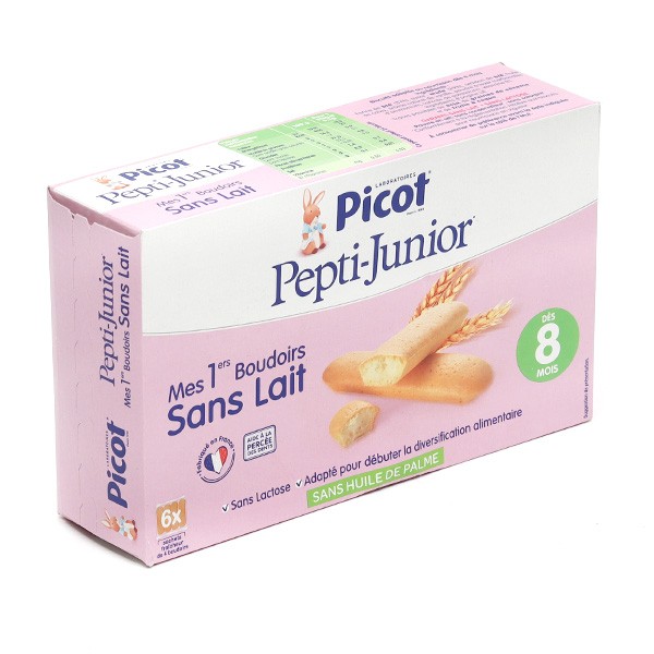 Pepti Junior Dessert Picot : dessert bébé sans lait - Fraise - Laboratoires  Picot