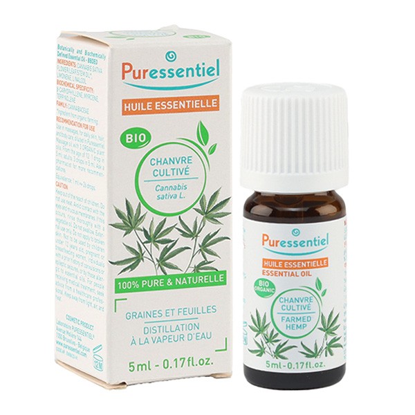 Puressentiel Huile essentielle Chanvre cultivé bio