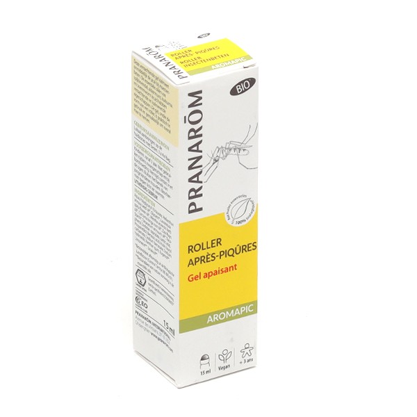 Pranarôm Aromapic anti-moustique spray corps BIO 75ml + Roller  après-piqûres BIO 15ml - Pharmacie en ligne