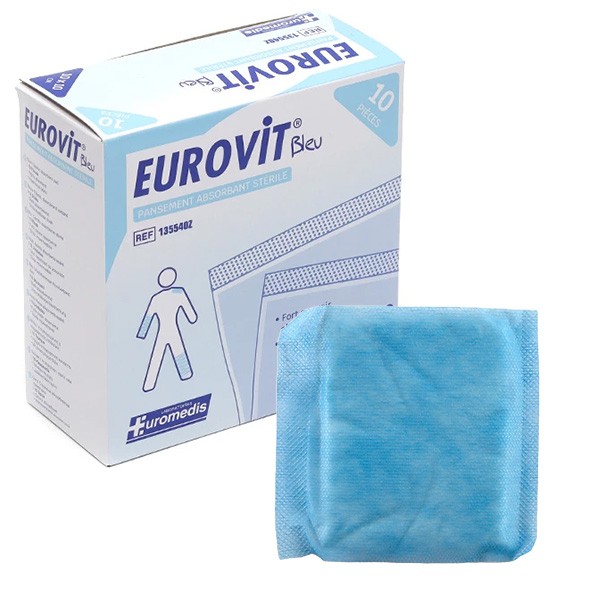 Eurovit pansement absorbant 10 unités