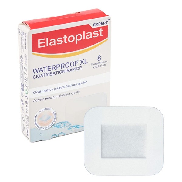 Elastoplast Waterproof XL cicatrisation rapide pansement