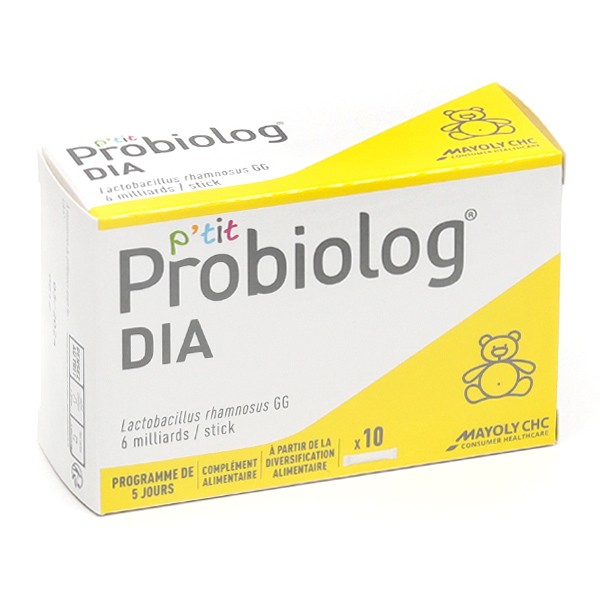 P'tit Probiolog Dia Probiotique pour Enfant et bébé en pharmacie bio