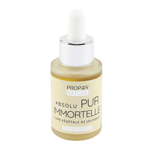 Propos nature Absolu Pur immortelle sérum Bio