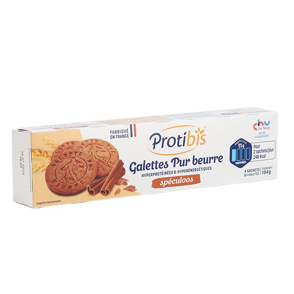 Protibis Galettes Pur beurre spéculoos HP-HC