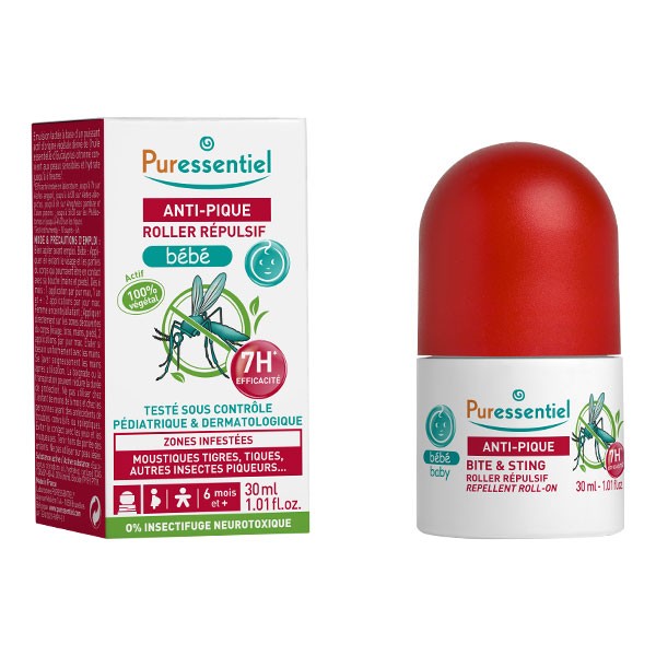 Puressentiel Anti Pique roller répulsif moustique bébé