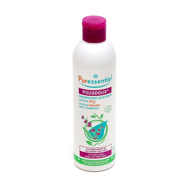 Puressentiel shampooing quotidien Pouxdoux bio - Répulsif poux