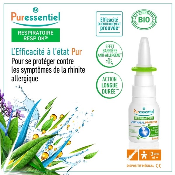 Achat Spray Aérien Respiratoire Resp'OK Bio de Puressentiel
