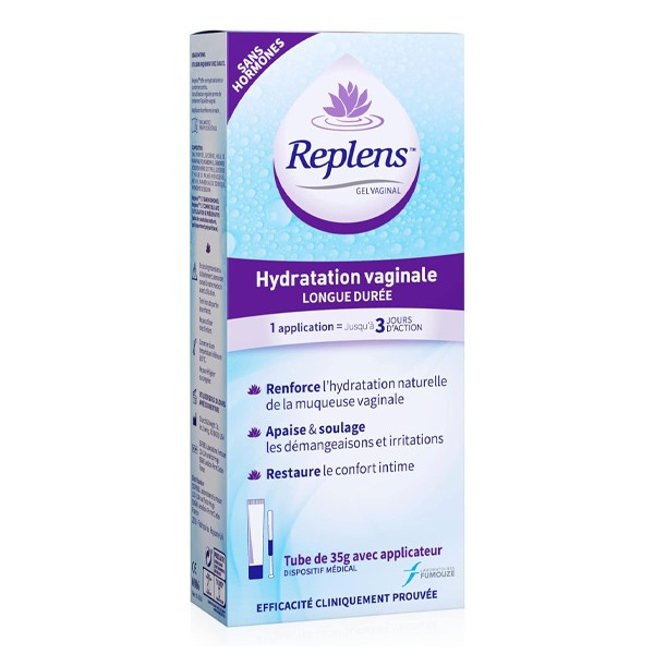 Replens gel vaginal sans hormones