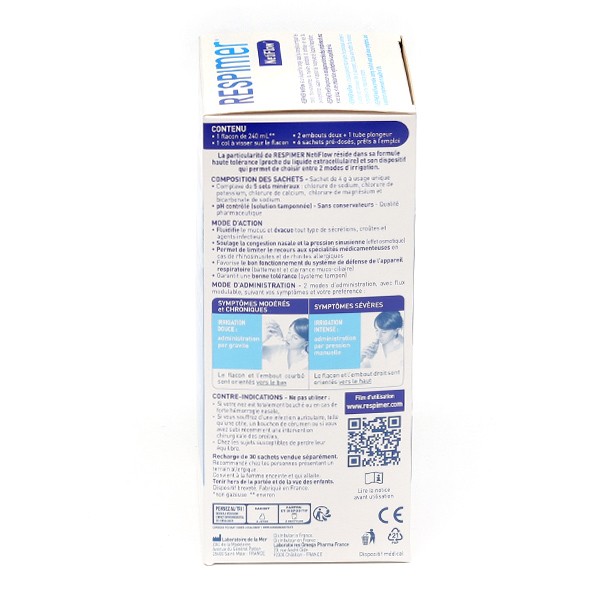 Respimer Netiflow Kit d'irrigation nasale - Pharmacie en ligne