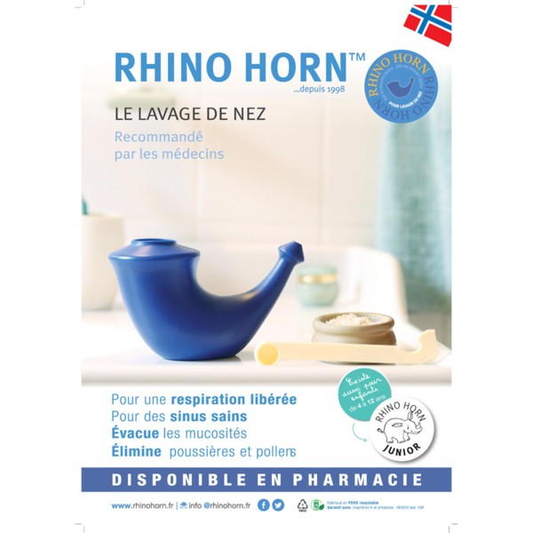 Rhino Horn Junior Lavage Nasal :  : Pharmacie  française en ligne