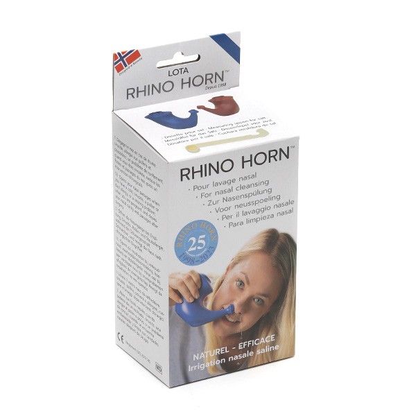Rhino horn adulte : solution efficace pour les lavages de nez