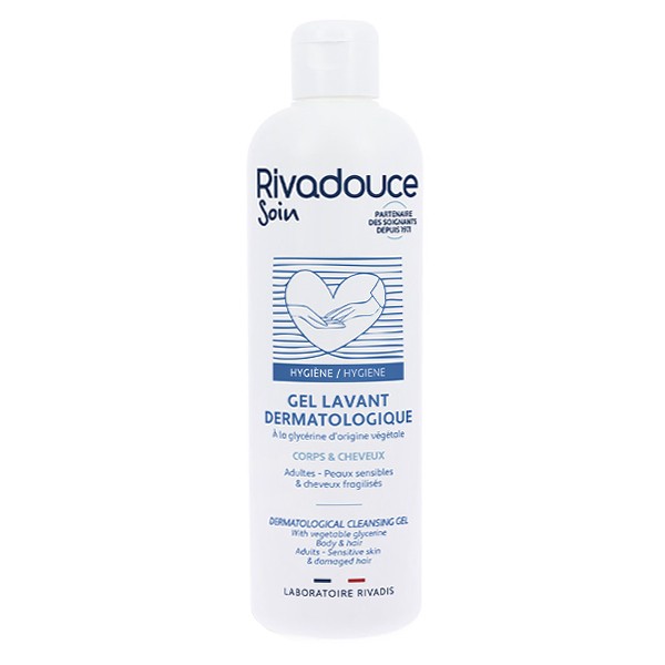 Rivadouce Gel lavant dermatologique corps et cheveux