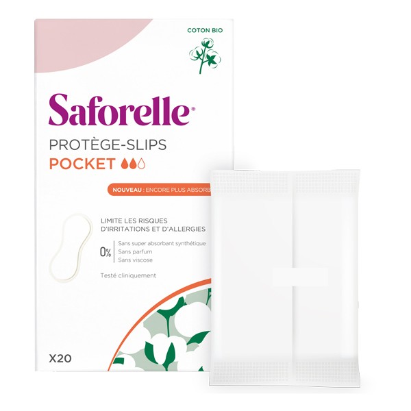 Saforelle Coton protect protège-slips pocket