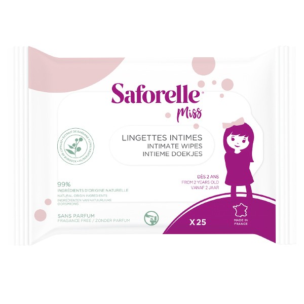 Saforelle Miss lingettes intimes