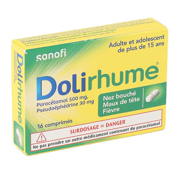 Dolirhume comprimé