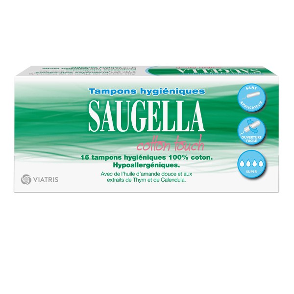 Saugella Cotton Touch Super tampons