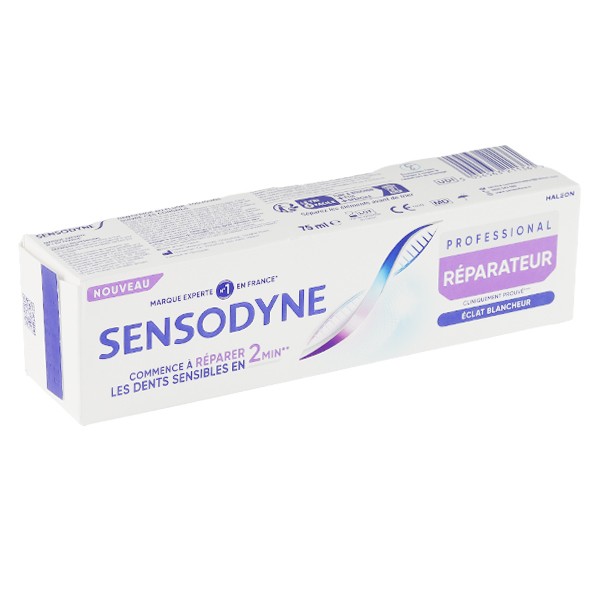 Sensodyne Dentifrice Professional Réparateur Eclat blancheur