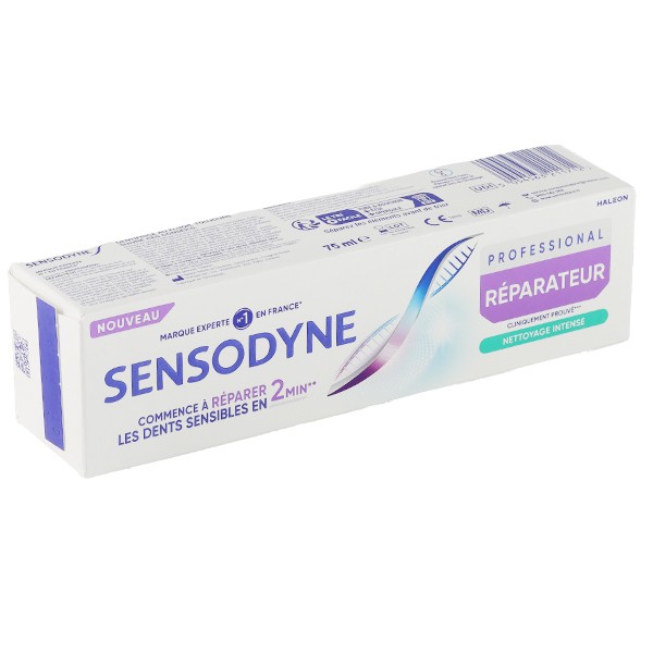 Sensodyne dentifrice Professional Réparateur nettoyage intense