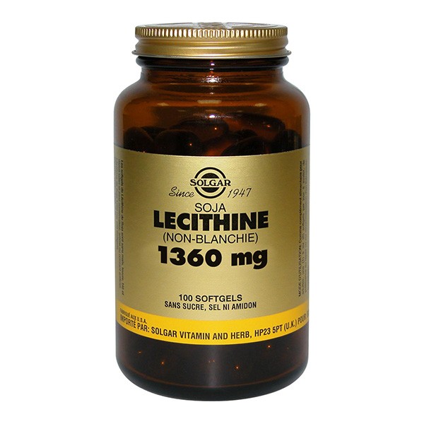 Solgar Lecithine 1360 mg capsules