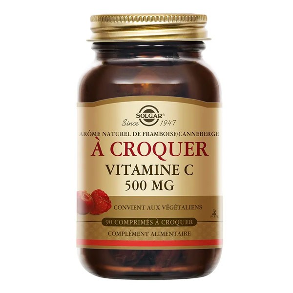 Solgar Vitamine C 500 mg comprimés à croquer