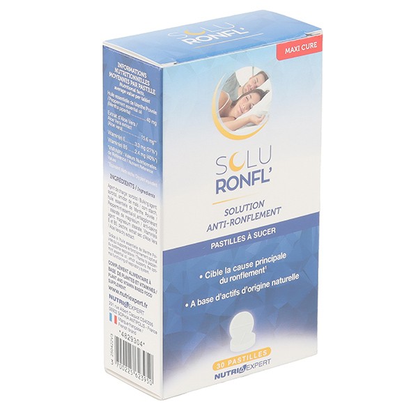 NutriExpert SoluRonfl Pastilles anti ronflement