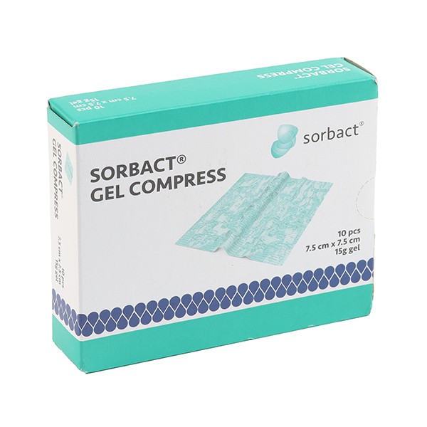 Sorbact Pansement hydrogel en compresse