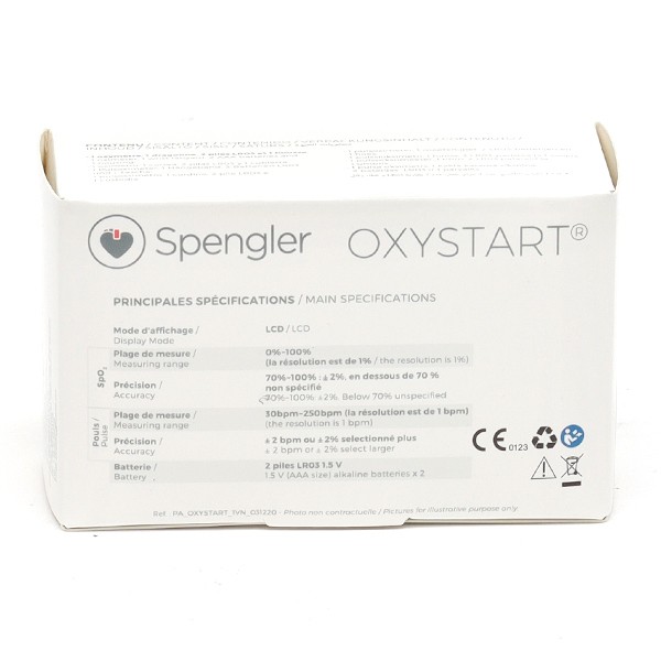 Oxymètre de pouls Oxystart - Spengler - Materiel medical