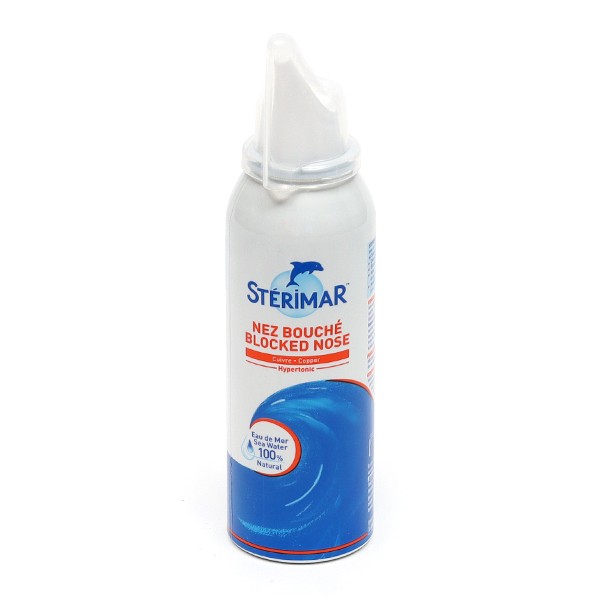 Stérimar Hypertonique Nez Bouché Eau de Mer Microdiffusée Spray Nasal –  Global Para