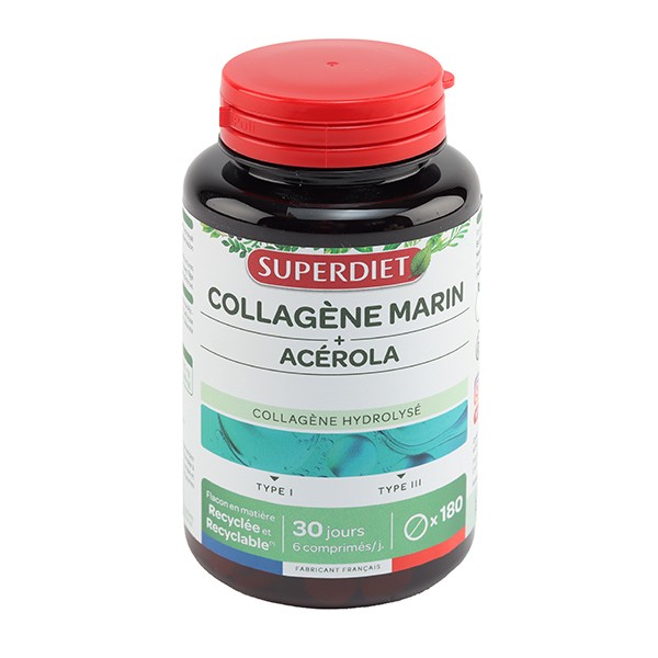 Super Diet Collagène marin + Acérola comprimés