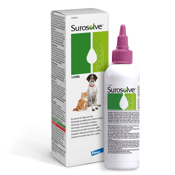 Surosolve nettoyant auriculaire Chien et Chat