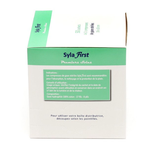 Compresses stériles de gaze hydrophile SylaFirst® - LD Medical