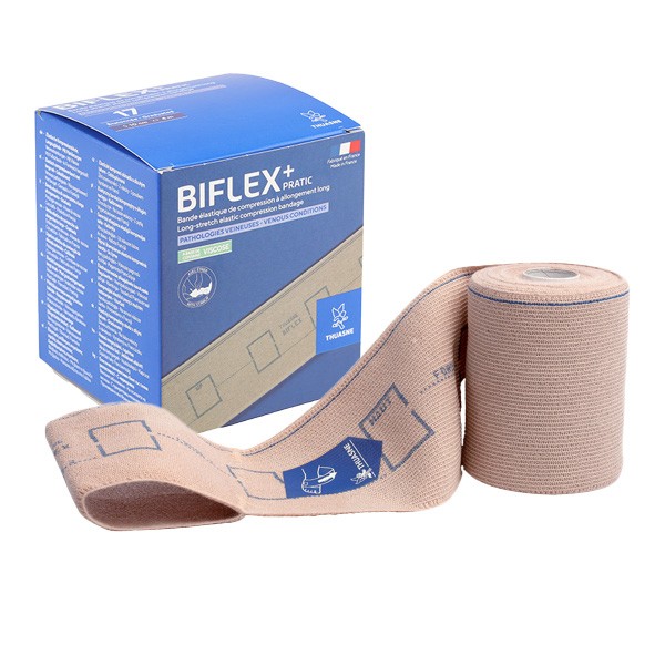 Thuasne Biflex 17 + Pratic bande de contention élastique forte